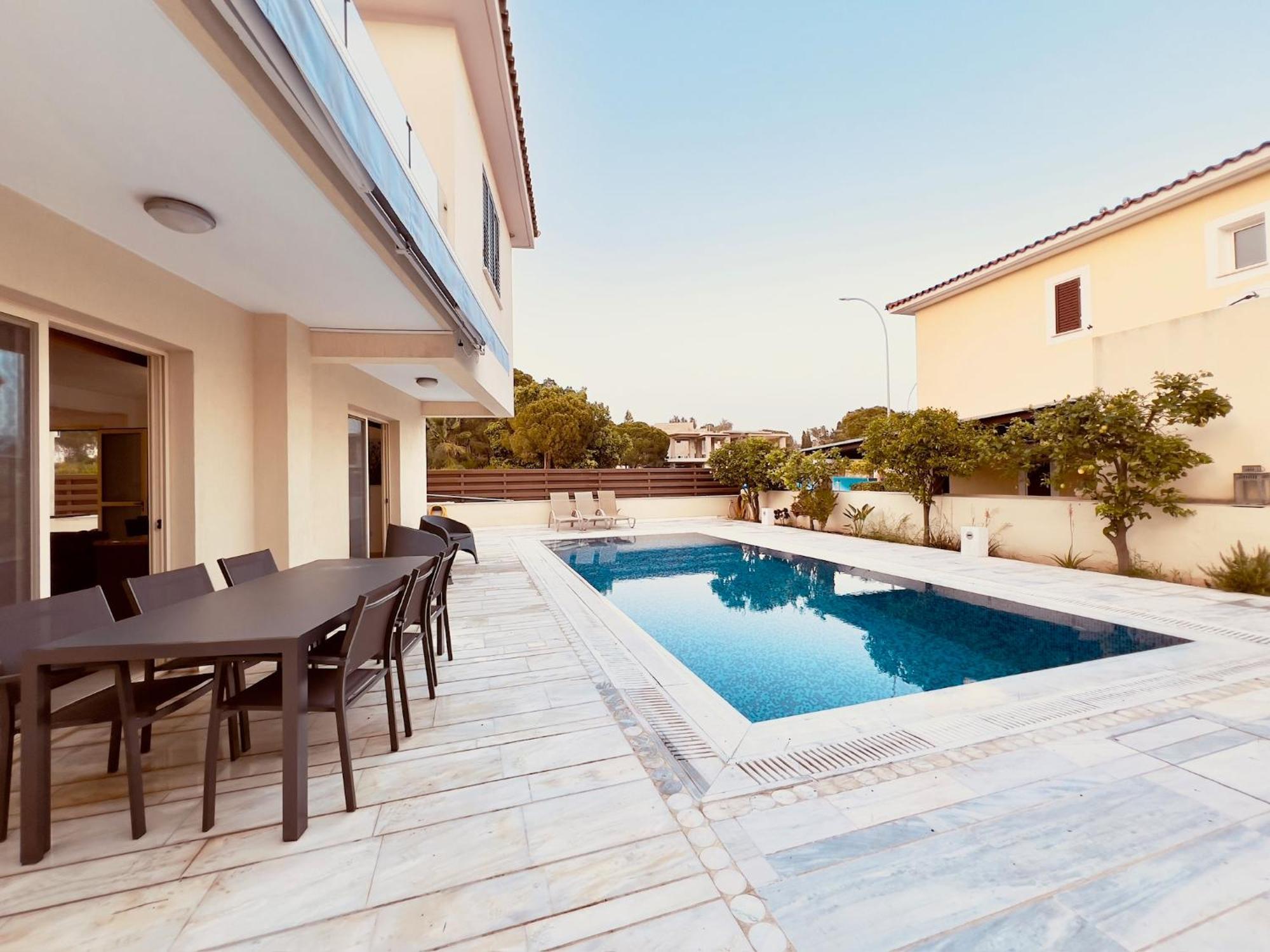 Coral Azure Villa Paphos Buitenkant foto