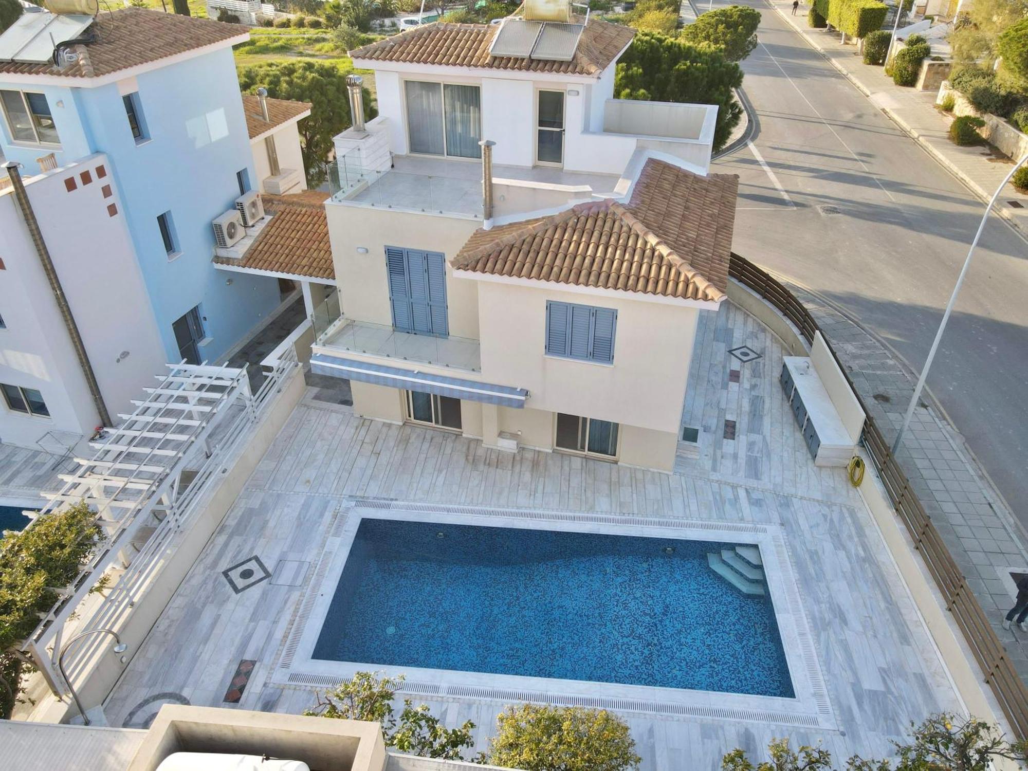 Coral Azure Villa Paphos Buitenkant foto