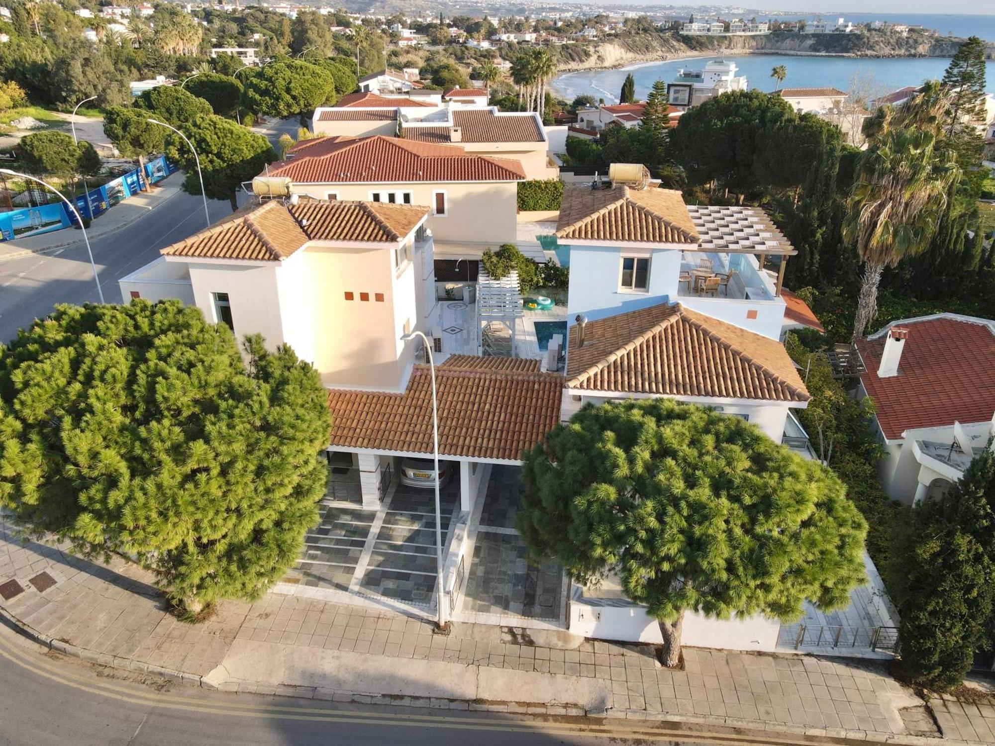 Coral Azure Villa Paphos Buitenkant foto